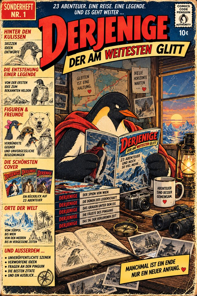 Pulp-Cover Derjenige – Der am weitesten glitt, Sonderheft Nr. 1