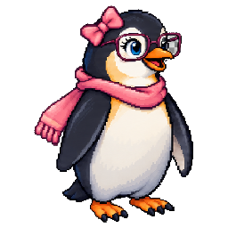 Liza mit blauen Augen, rosa Brille und rosa Schleife